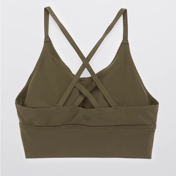 OFFLINE By Aerie Real Me Strappy Back Sports Bra Size Medium - Picture 4 of 9